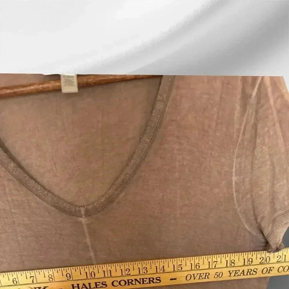 Cable & Gauge Studio Women’s Tee XL Brown - Picture 6 of 8
